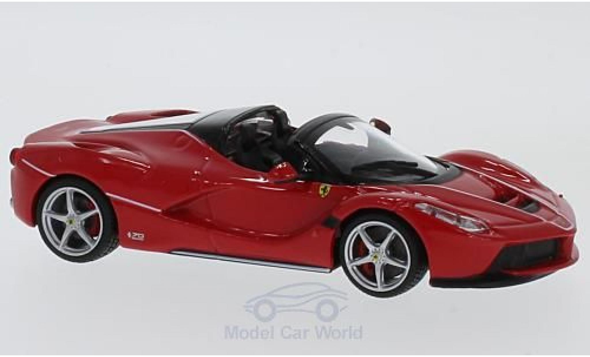 Ferrari LaFerrari 1/24 Burago La Aperta rosso modellino in miniatura