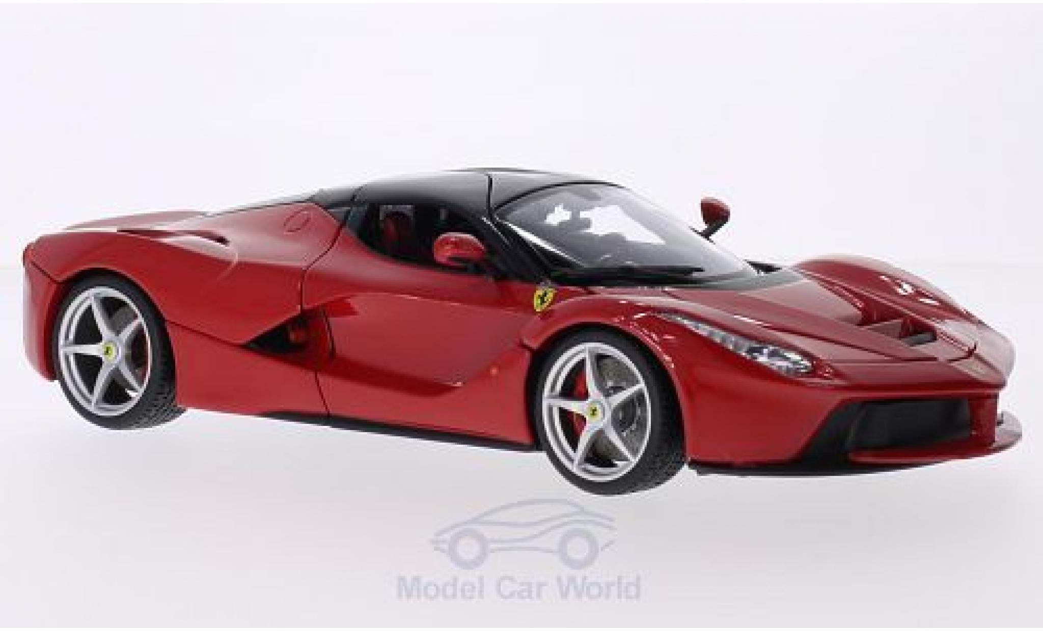 Ferrari LaFerrari 1/18 Burago La rosso ohne Vitrine modellino in miniatura