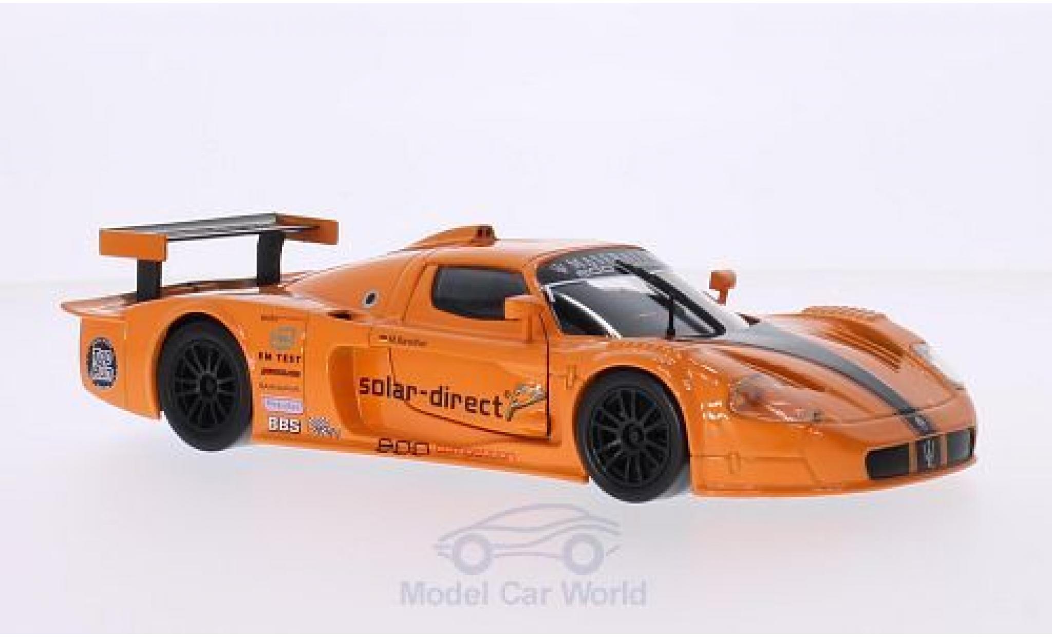 Maserati MC12 1/24 Burago Corsa Edo Competition M.Bareither modellino in miniatura