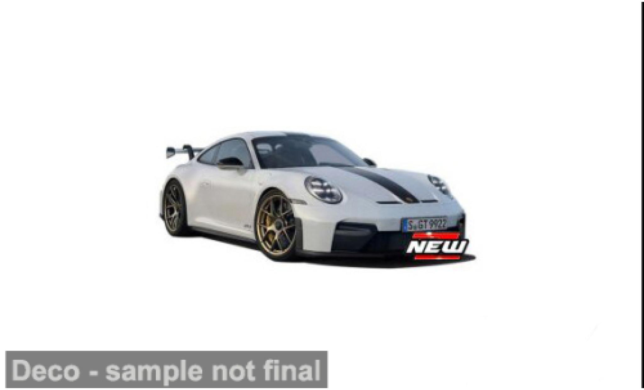 Porsche 911 1/24 Burago Bburago GT3 grau 2025 1:24 modellino in miniatura