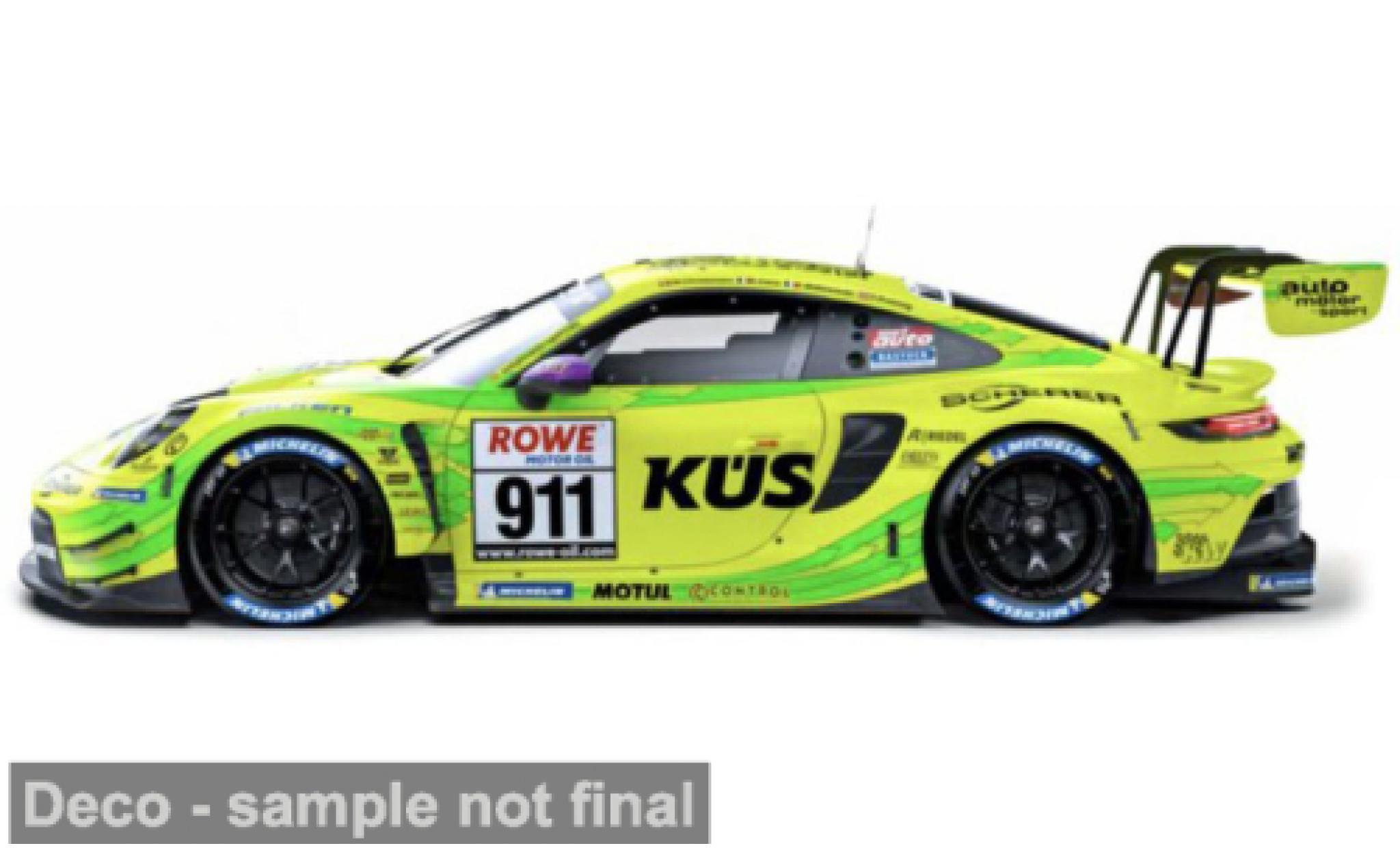 Porsche 911 1/43 Burago Bburago GT3 R 24h Nürburgring 2023 Manthey-Racing # 1:43 modellino in miniatura