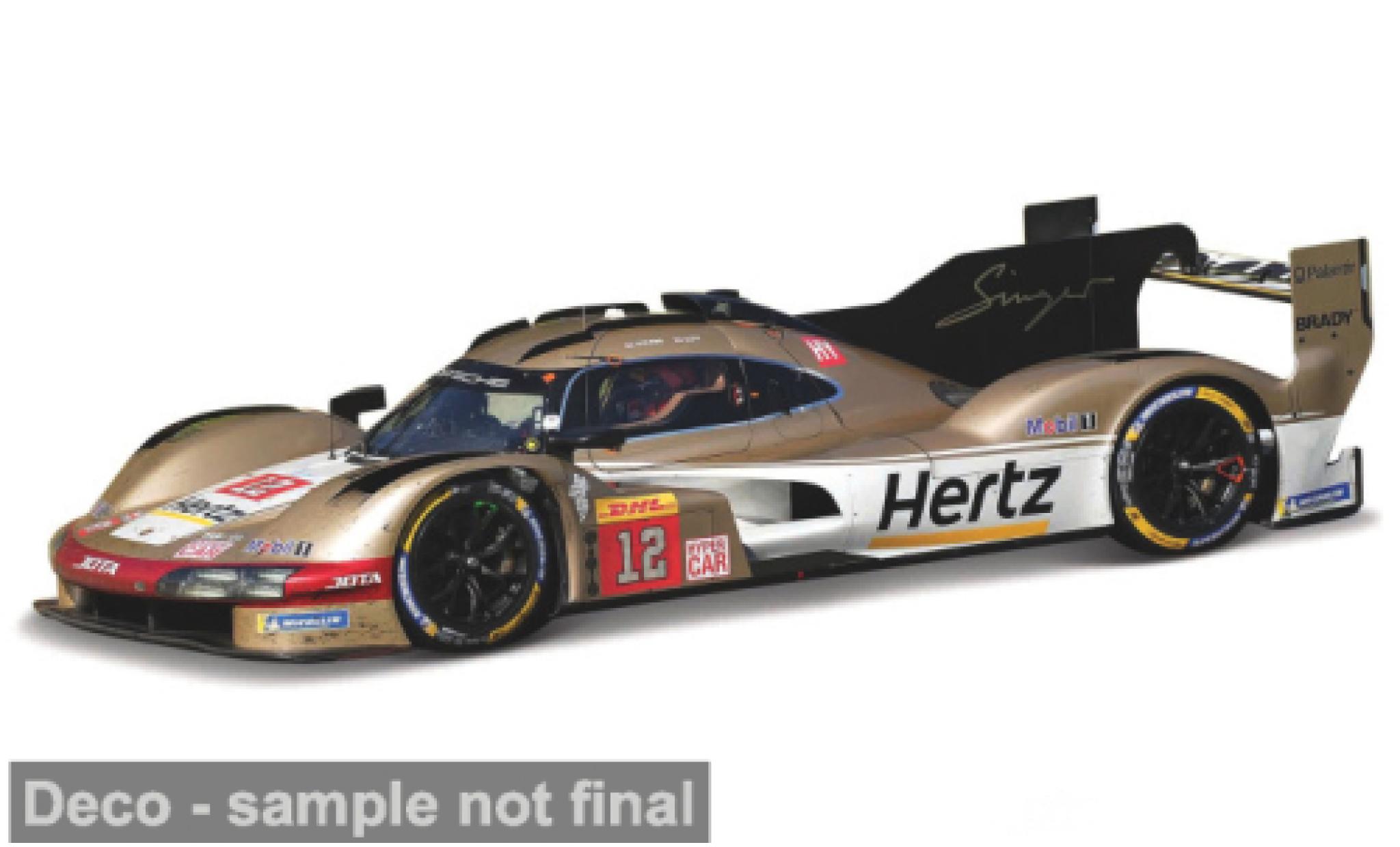 Porsche 936 1/43 Burago Bburago Hertz Team Jota #12 1:43 modellino in miniatura