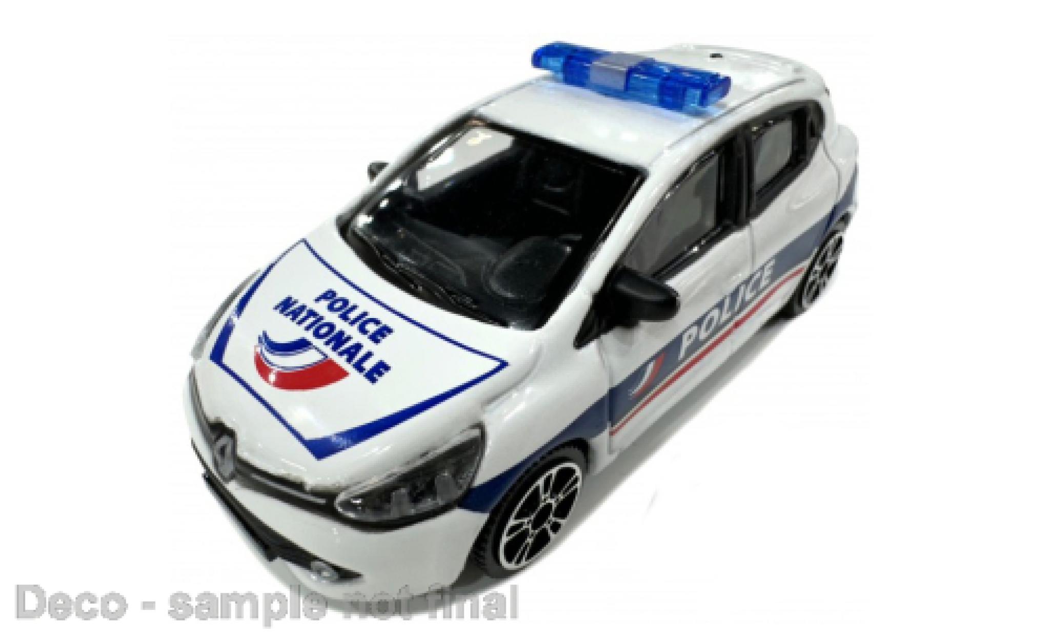 Renault Clio 1/43 Burago Bburago Police Nationale (F) 1:43 modellino in miniatura