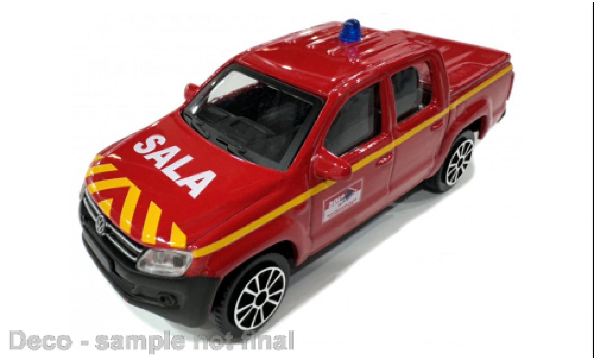 Volkswagen Amarok 1/43 Burago Bburago Pompiers (F) 1:43 modellino in miniatura