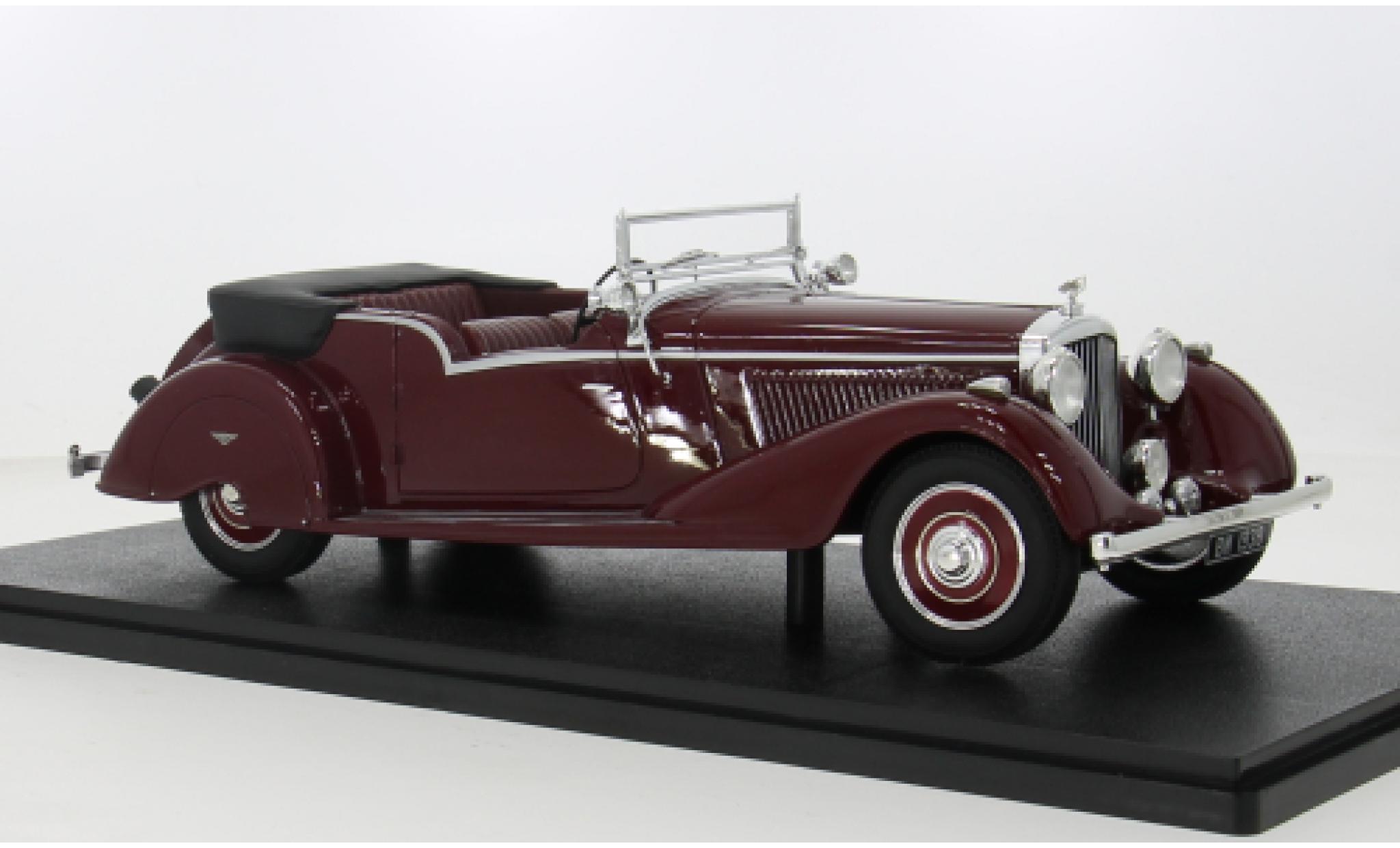 Bentley 4.5 1/18 Cult Scale Models 4.25 L Vanden Plas Tourer rot 1938 1:18 modellino in miniatura