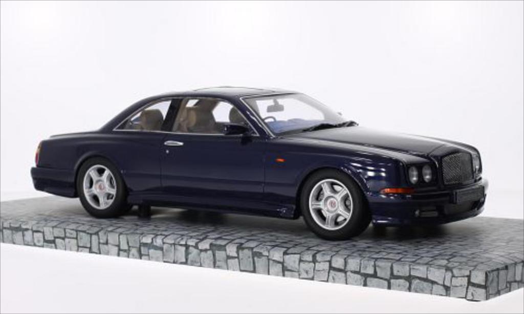 Bentley Continental 1/18 Minichamps SC metallico blu RHD 1998 modellino in miniatura