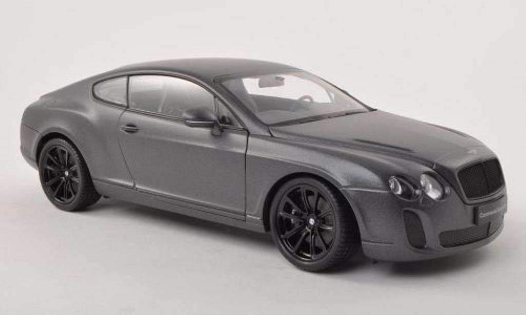 Bentley Continental Supersports 1/18 Welly Supersports matt-anthrazit modellino in miniatura