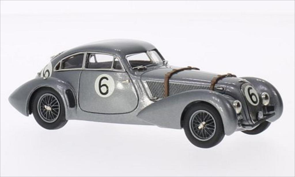 Bentley Embiricos 1/43 Brooklin metallico grigio No.6 24h Le Mans 1949 modellino in miniatura