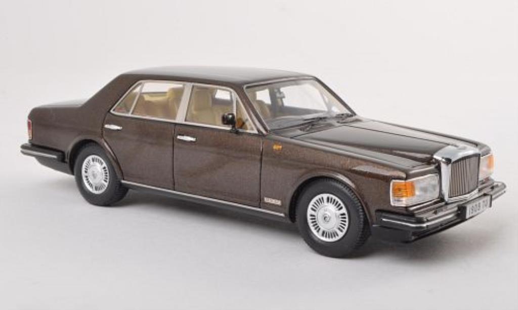 Bentley Mulsanne 1/43 Neo marroneee RHD 1980 modellino in miniatura