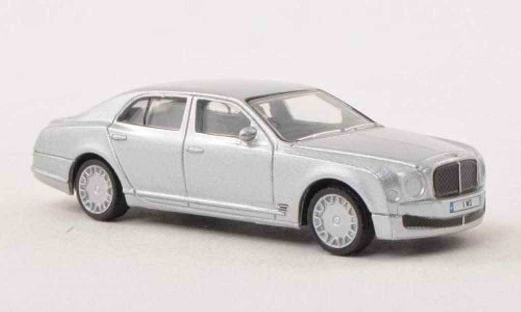 Bentley Mulsanne 1/76 Oxford grigio-grigio modellino in miniatura