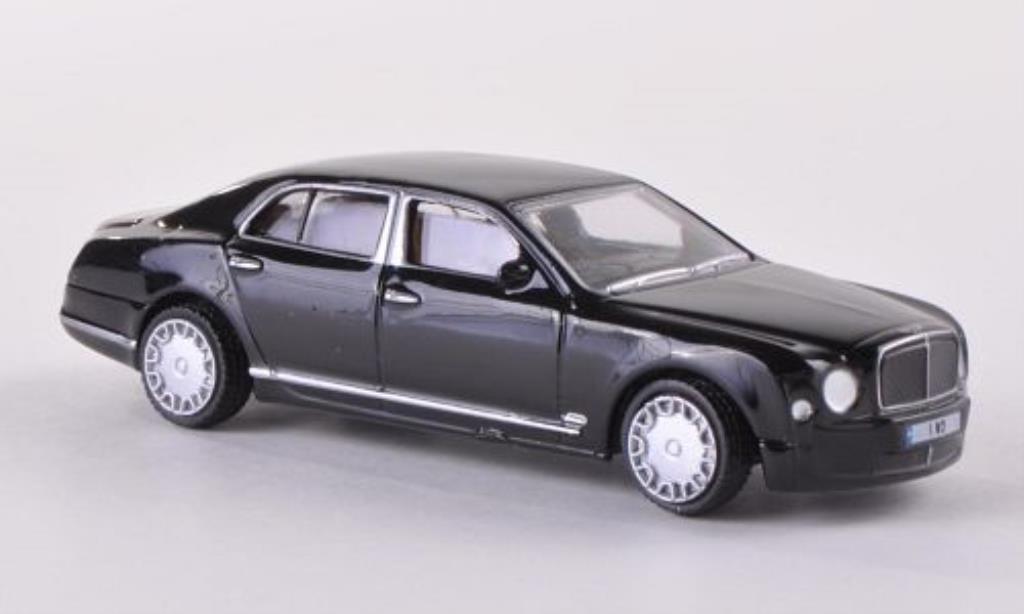 Bentley Mulsanne 1/76 Oxford nero modellino in miniatura