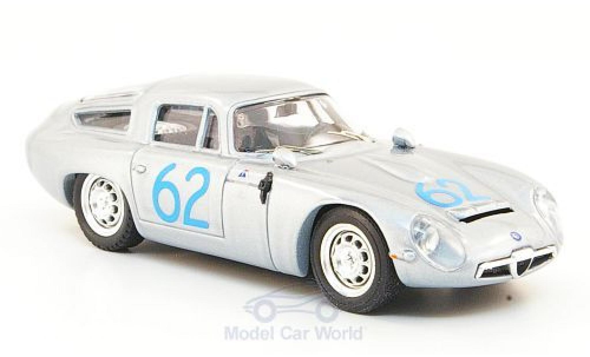 Alfa Romeo TZ1 1/43 Best No.62 Targa Florio 1964 modellino in miniatura