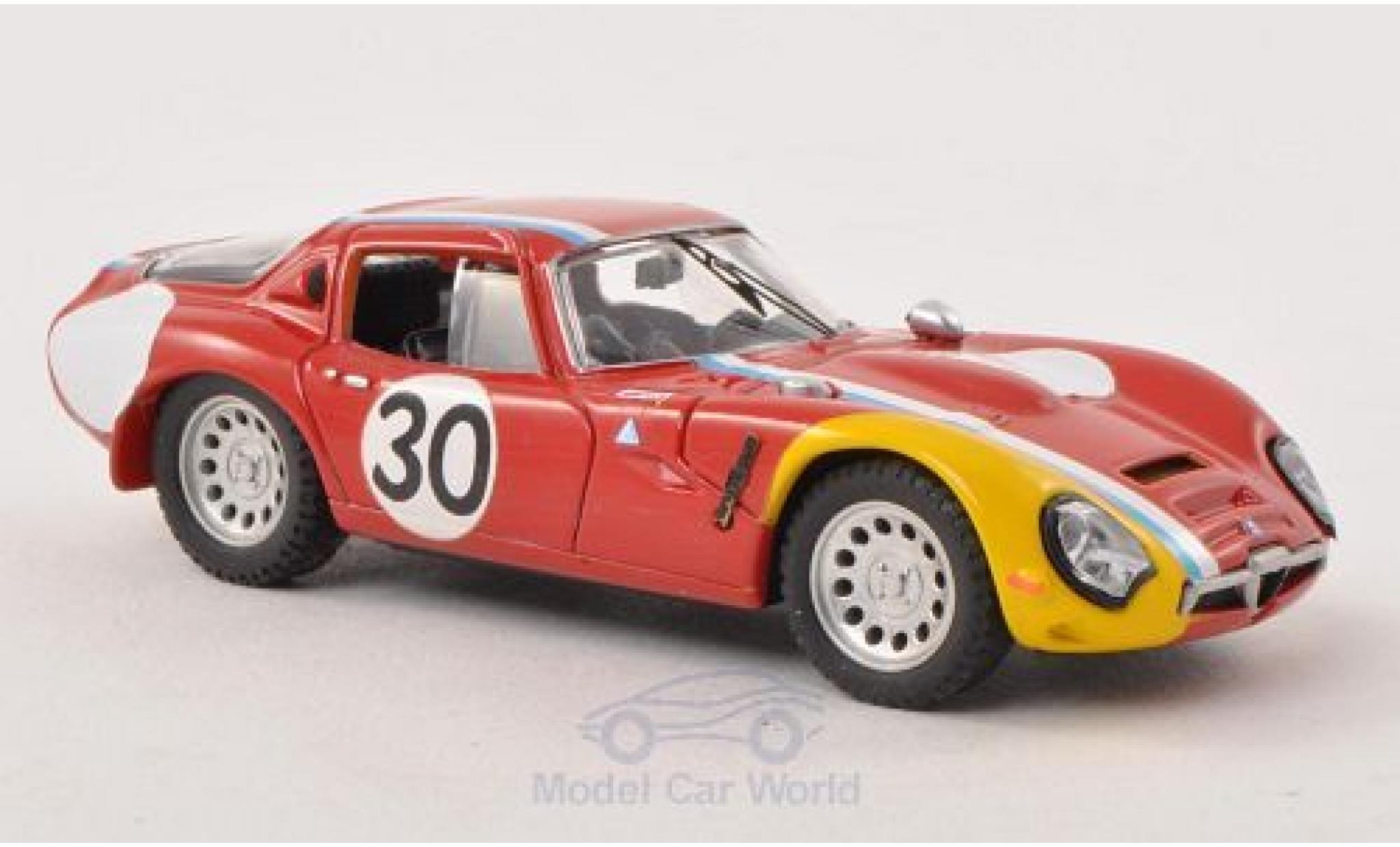 Alfa Romeo TZ2 1/43 Best No.30 Spa 1967 Trosch/Pilette modellino in miniatura