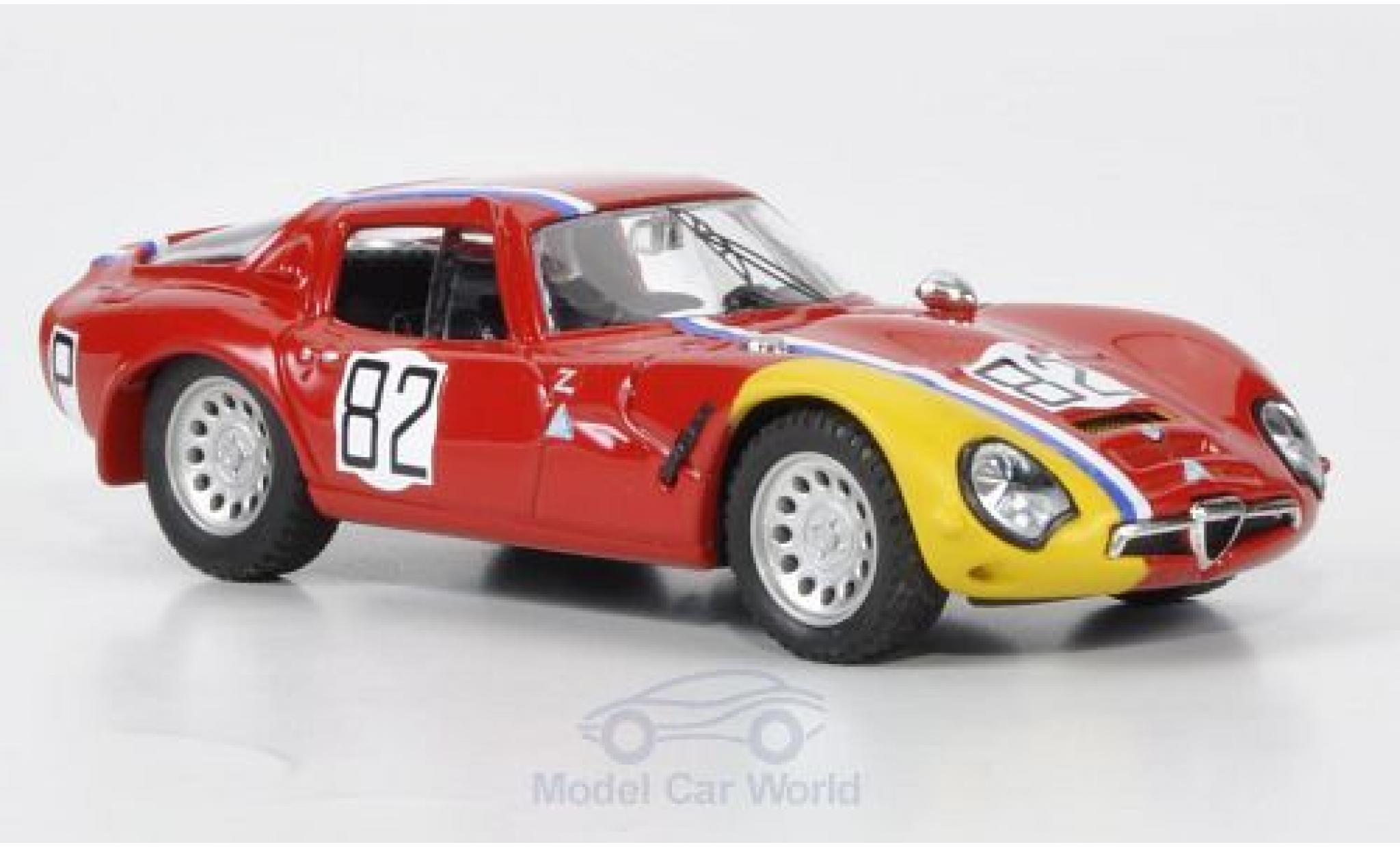 Alfa Romeo TZ2 1/43 Best No.82 Nürburgring 1967 modellino in miniatura