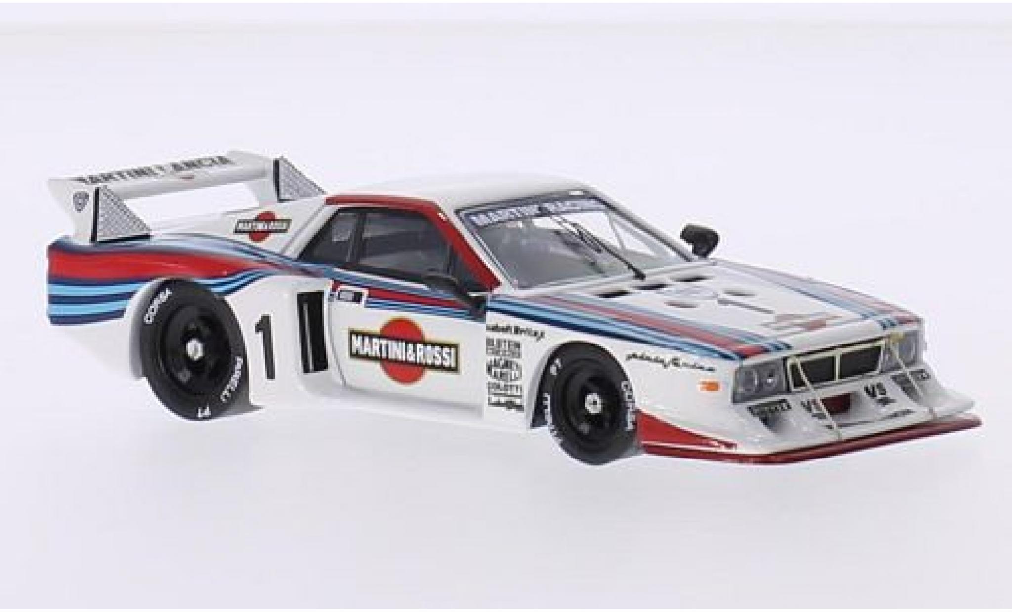 Lancia Beta 1/43 Best Monte Carlo No.1 Martini Racing Martini 6h Watkins Glen 1981 modellino in miniatura