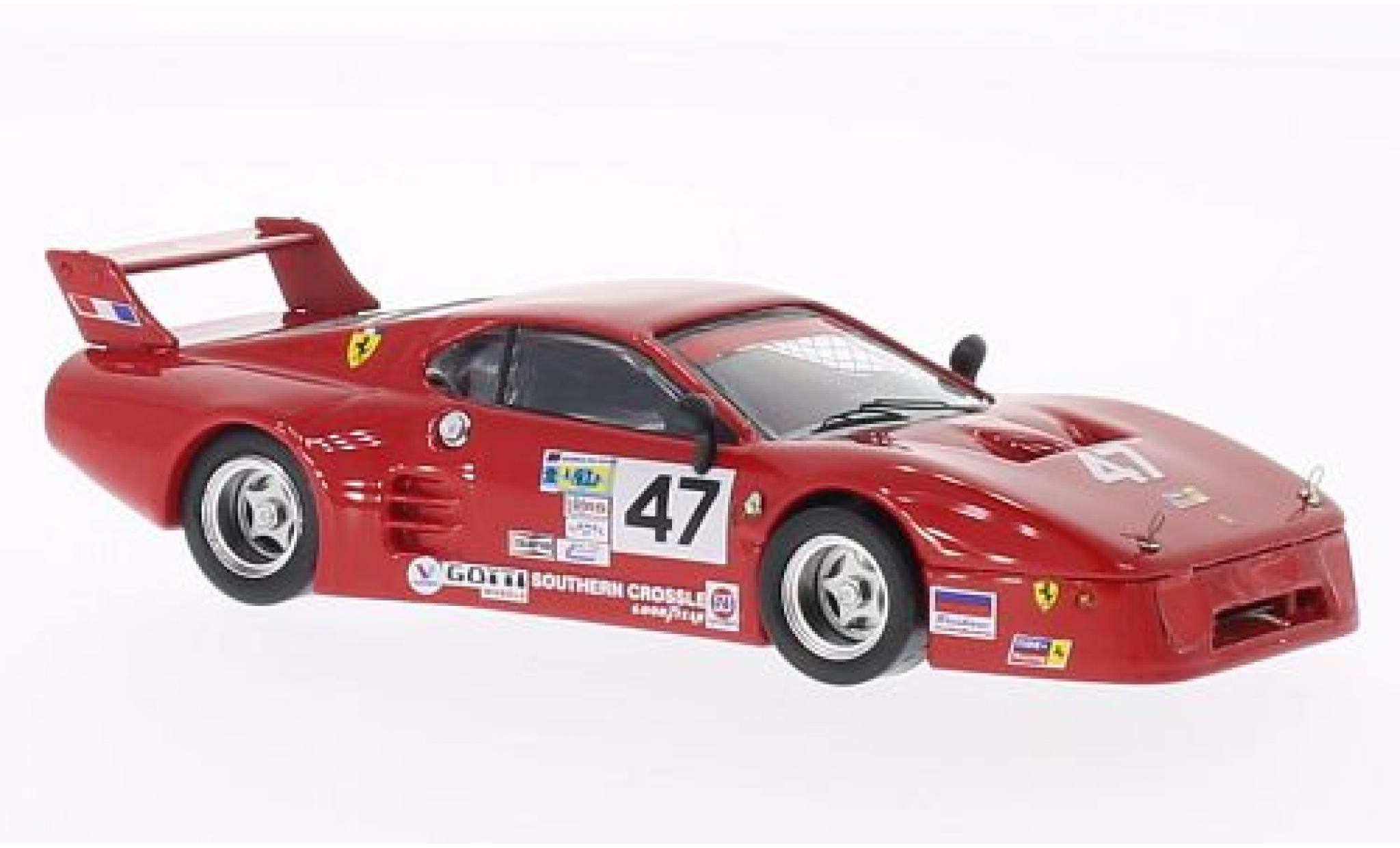 Ferrari 512 1/43 Best BB LM No.47 Tide Racing Daytona 500 1982 A.Davis/B.De Dryver modellino in miniatura
