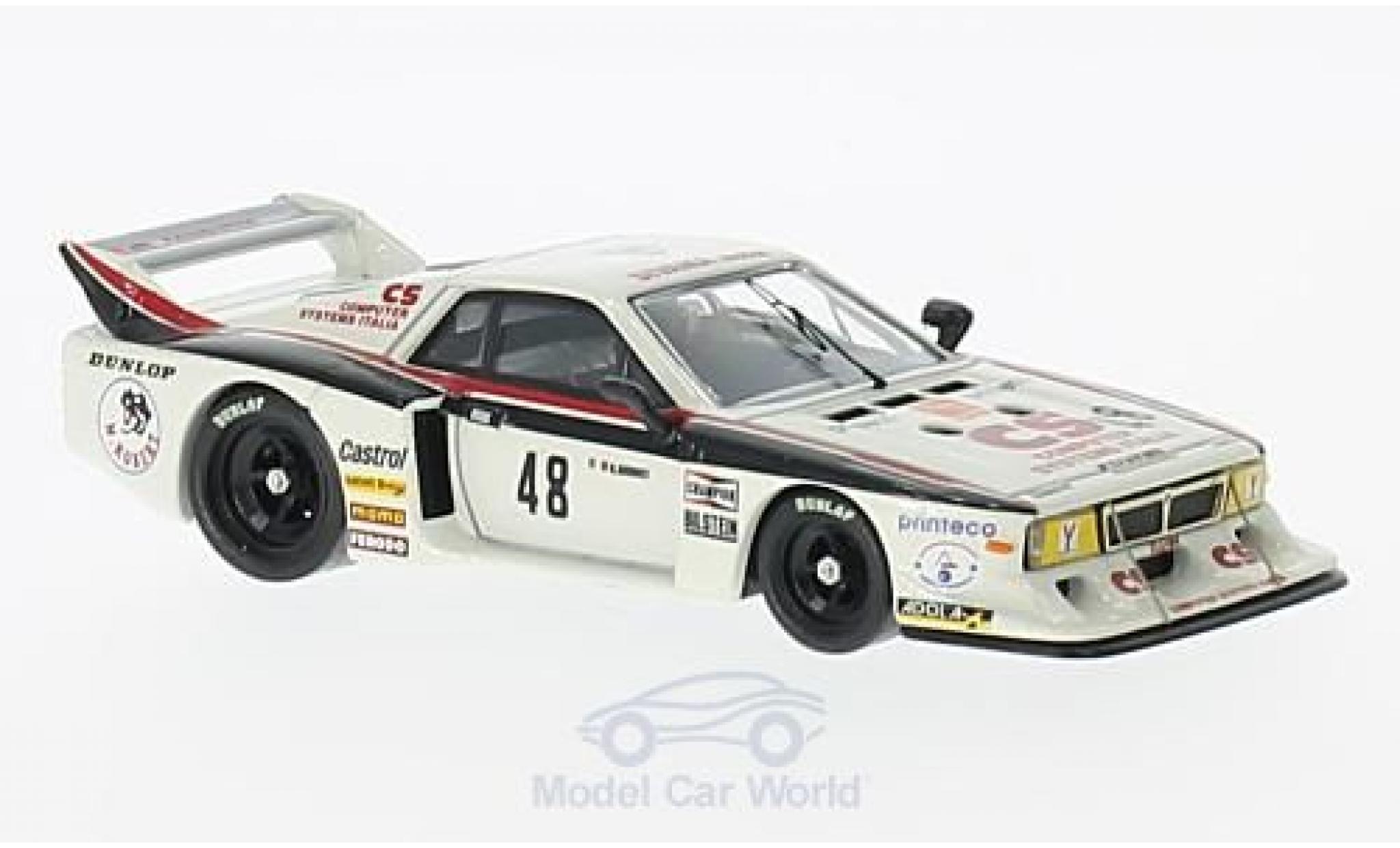 Lancia Beta Silverstone 1/43 Best Montecarlo No.48 6h Silverstone 1982 L.Castellano/E.Crawford modellino in miniatura