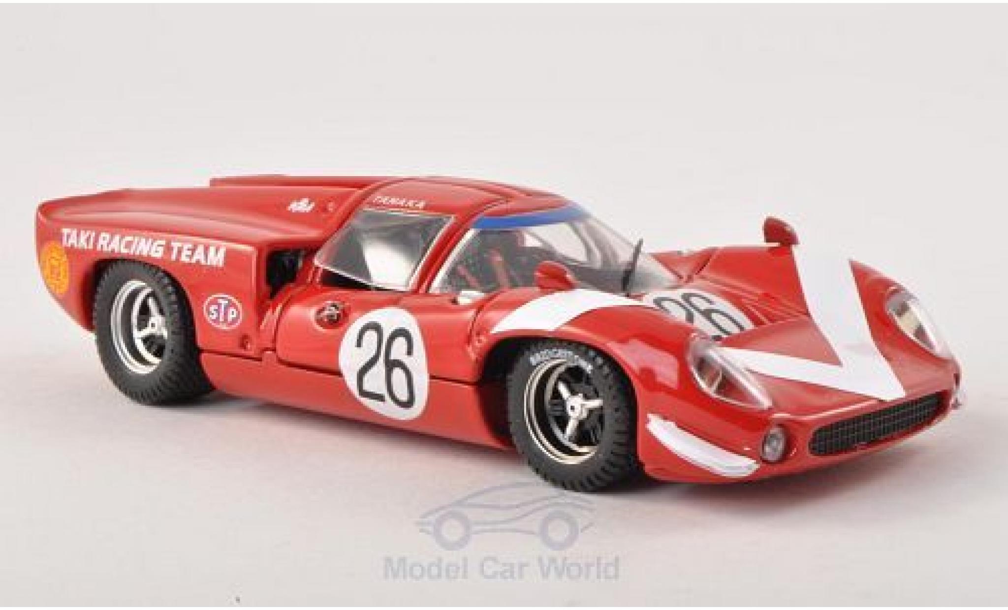 Lola T70 1/43 Best Coupe No.26 Taki Racing Team GP Japan 1968 modellino in miniatura