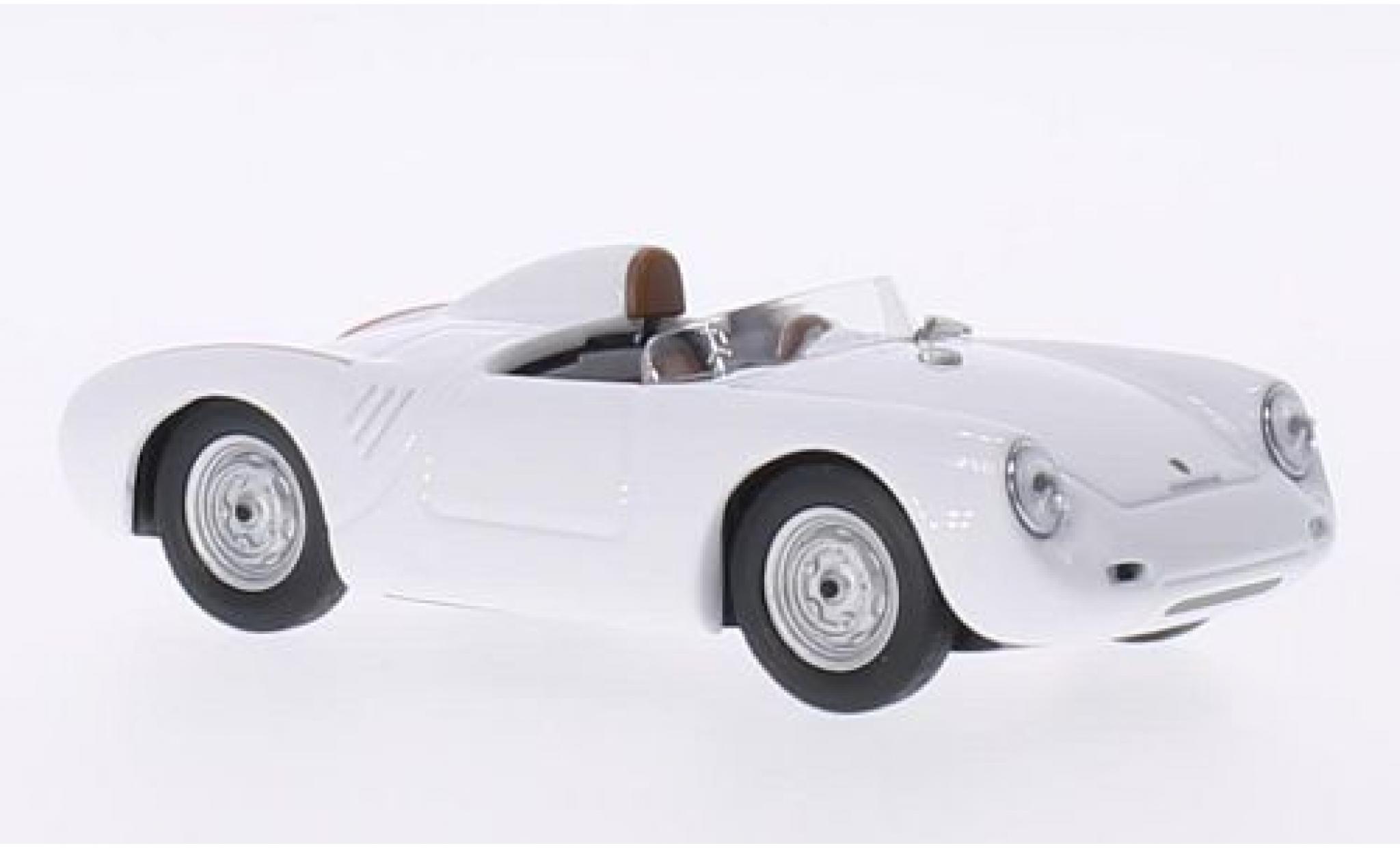Porsche 550 1/43 Best RS bianco 1957 modellino in miniatura