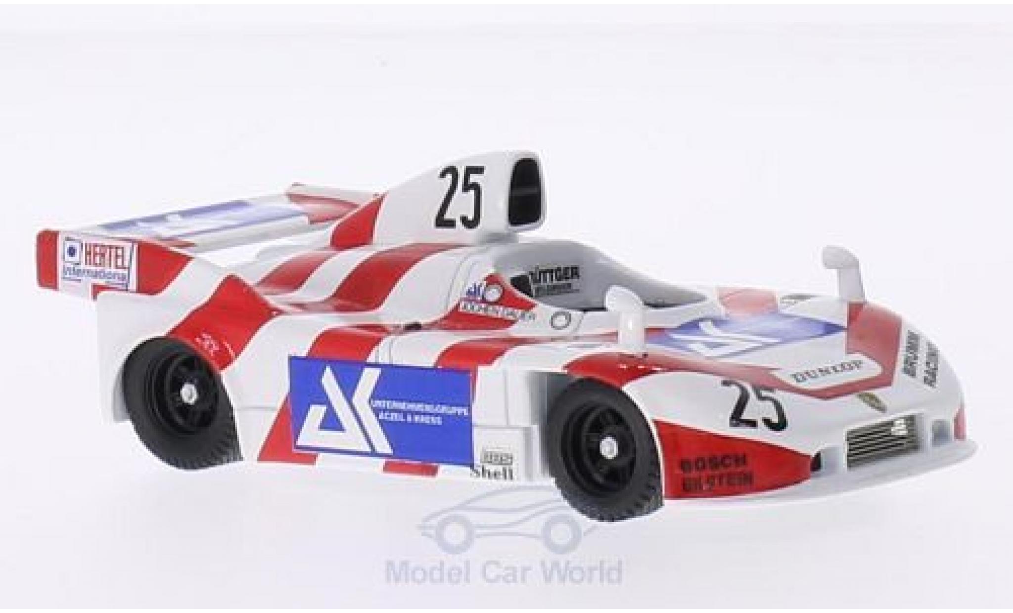 Porsche 908 1/43 Best /04 No.25 Norisring 1983 J.Dauer modellino in miniatura