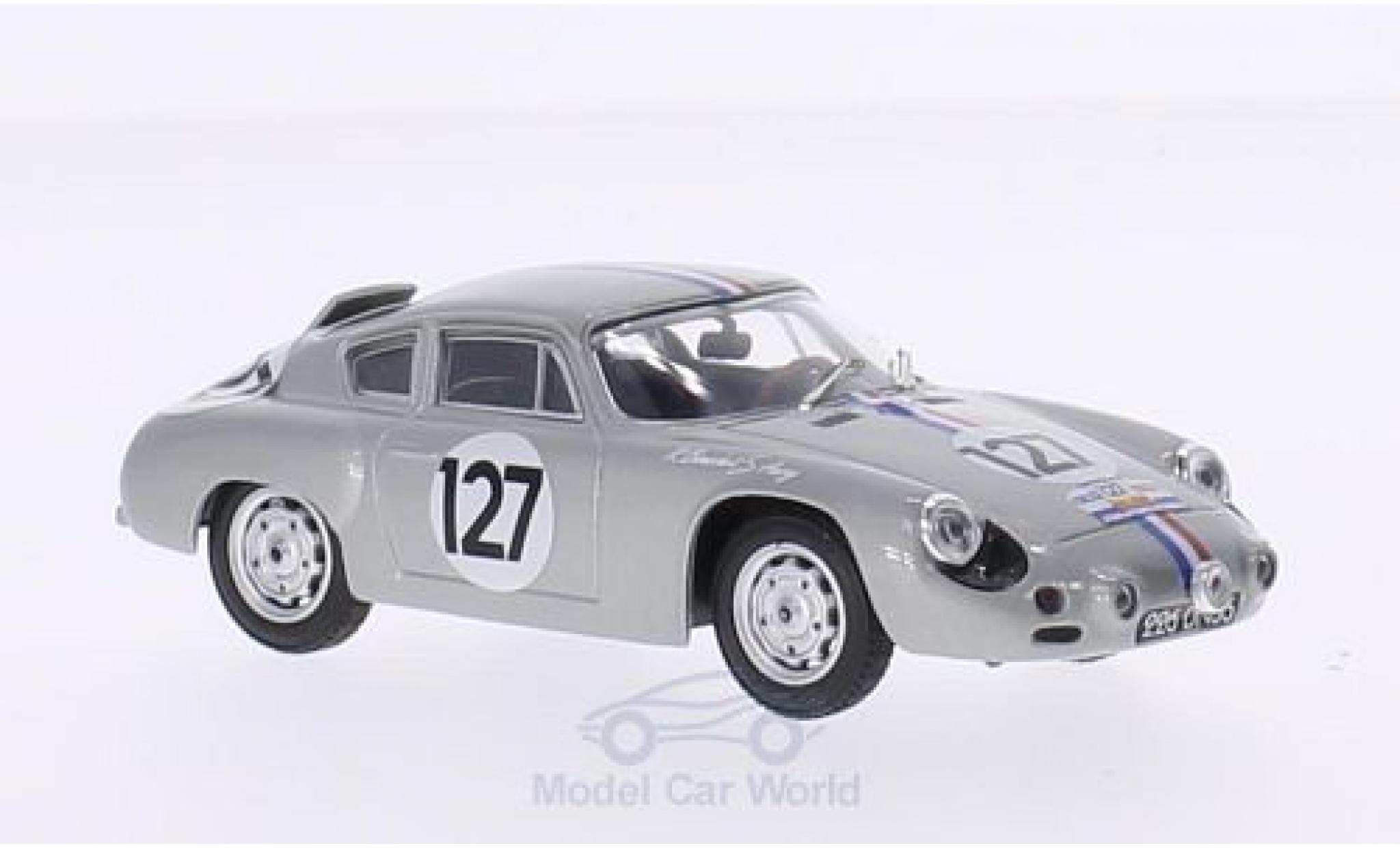 Porsche Abarth 1/43 Best No.127 Tour de France 1961 R.Bouchet/S.Aury modellino in miniatura