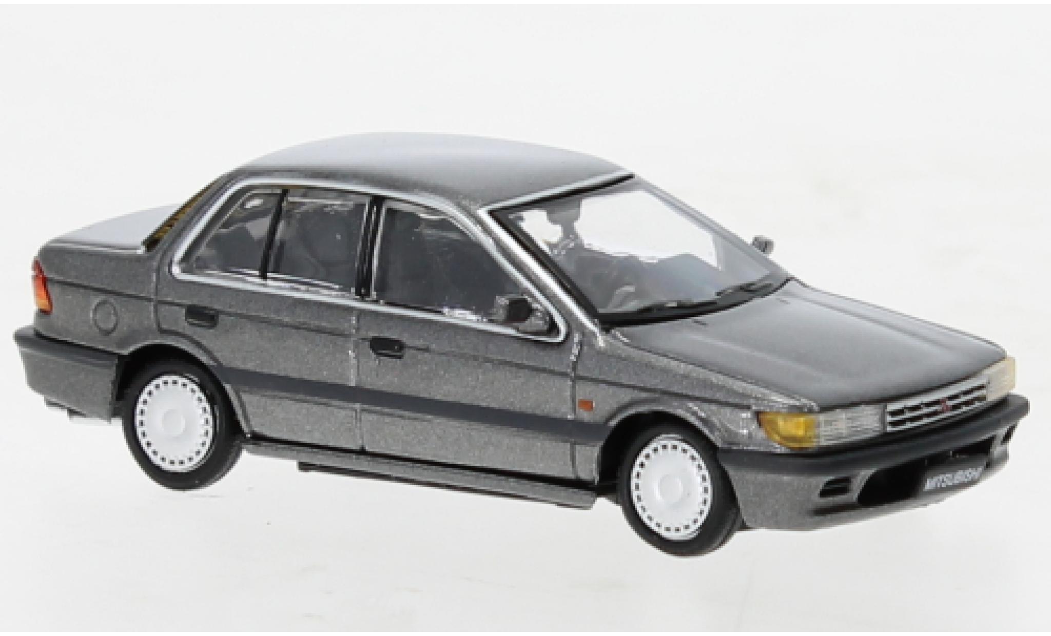 Mitsubishi Lancer 1/64 BM Creations GTI metallise grigio 1988 modellino in miniatura