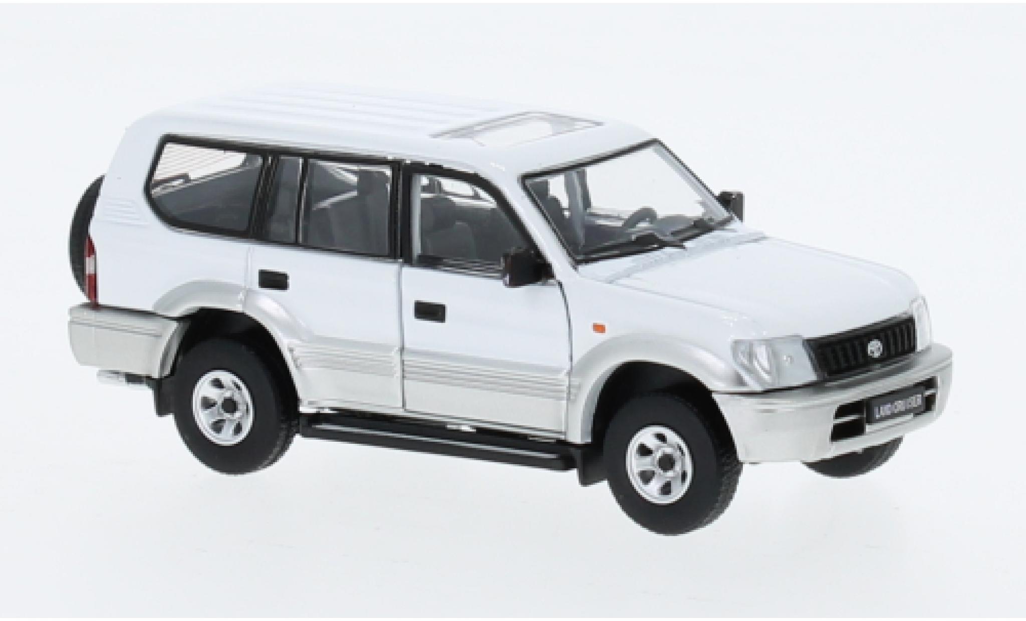 Toyota Land Cruiser 1/64 BM Creations LC95 bianco/d modellino in miniatura