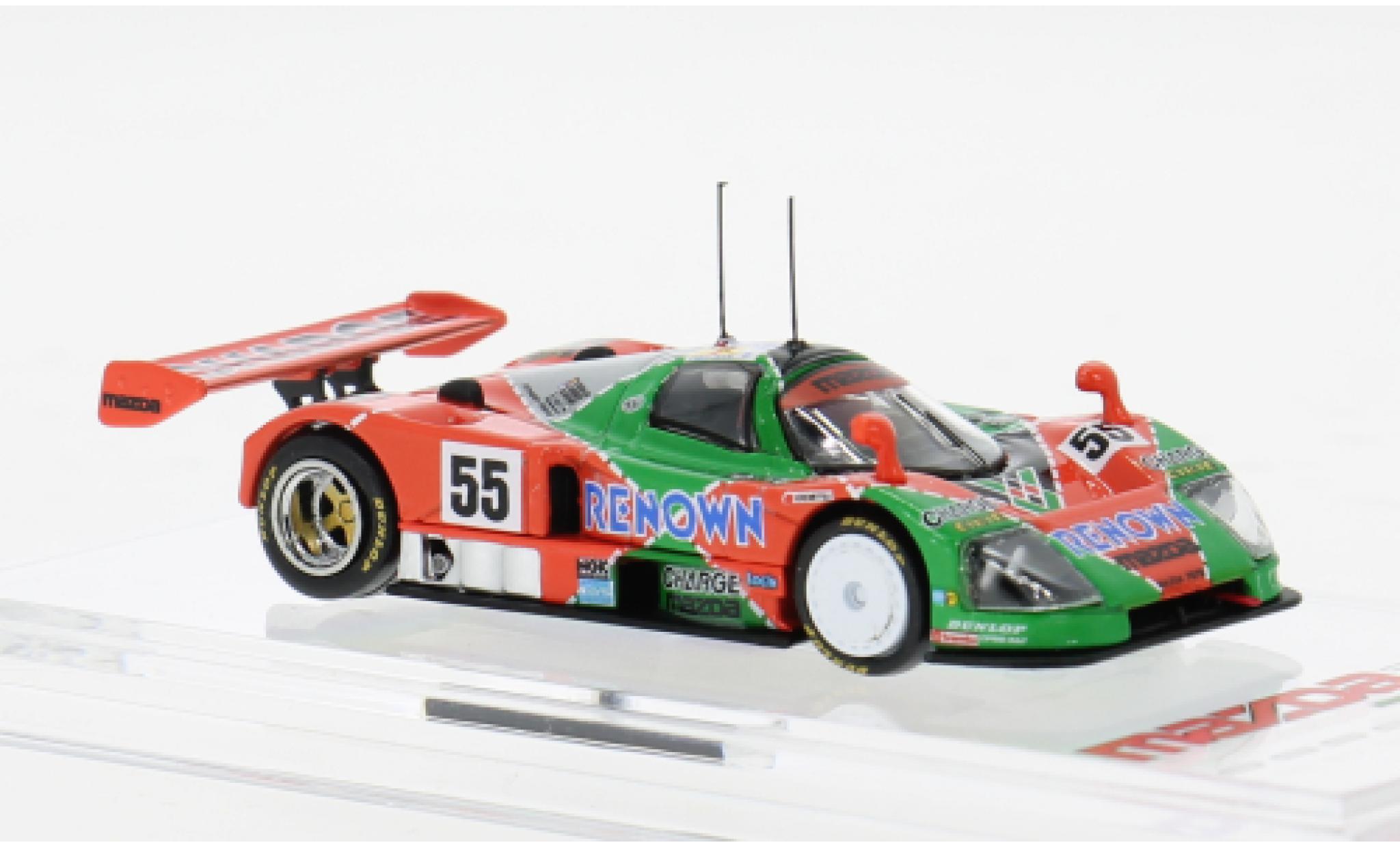 Mazda 787B 1/64 BM Creations grün/rot 1:64 modellino in miniatura