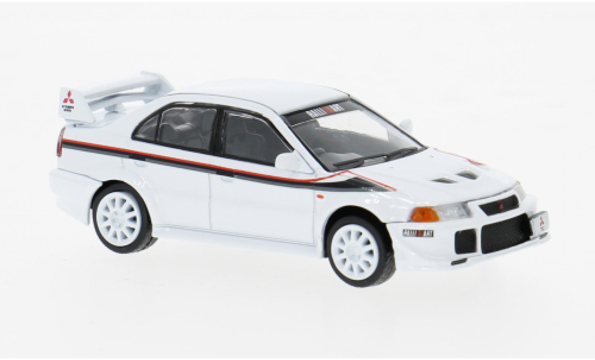 Mitsubishi Lancer 1/64 BM Creations EVO 6.5 weiss 1:64 modellino in miniatura