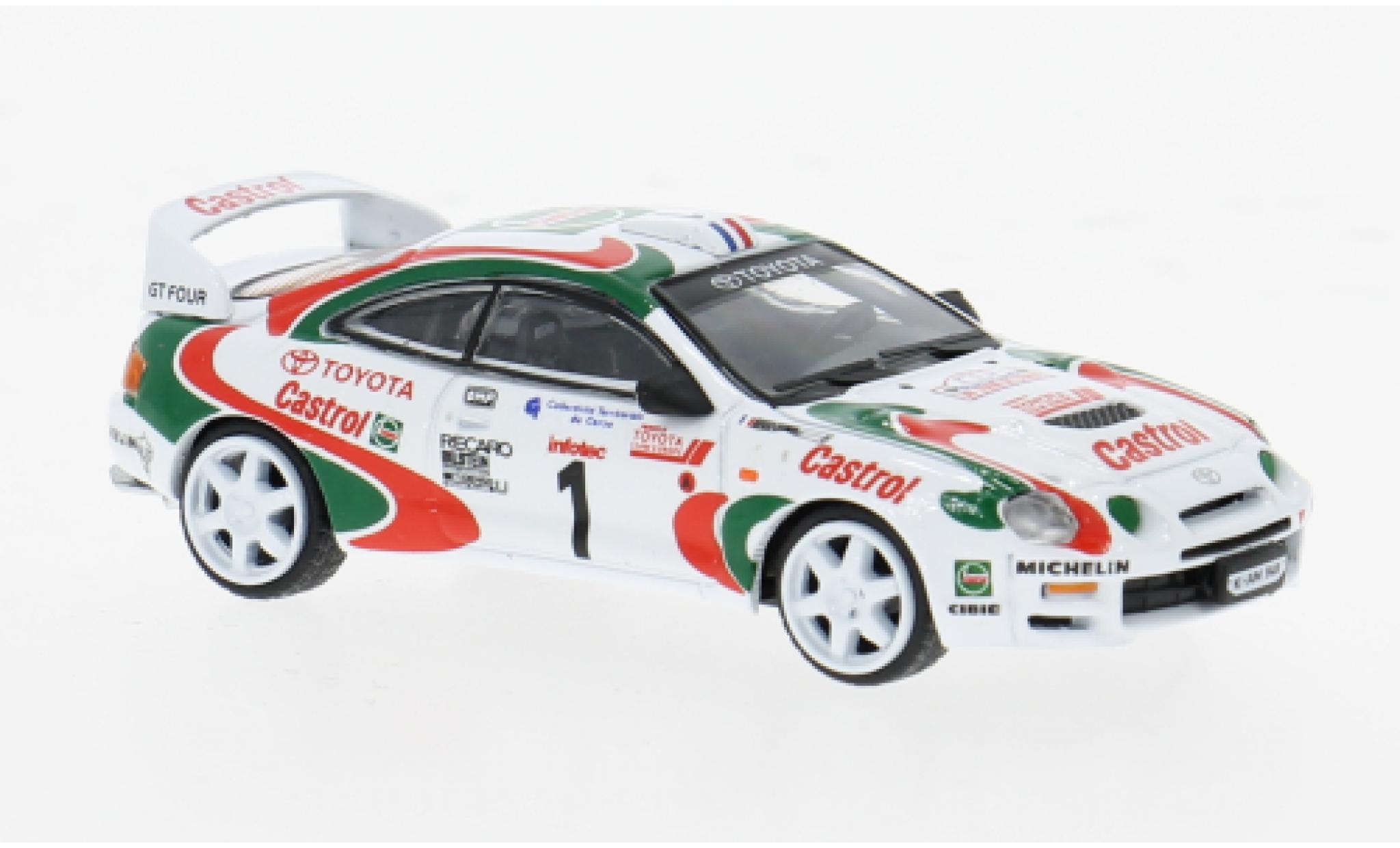 Toyota Celica 1/64 BM Creations ST205 Rallye Tour de Corse 1995 #1 1:64 modellino in miniatura