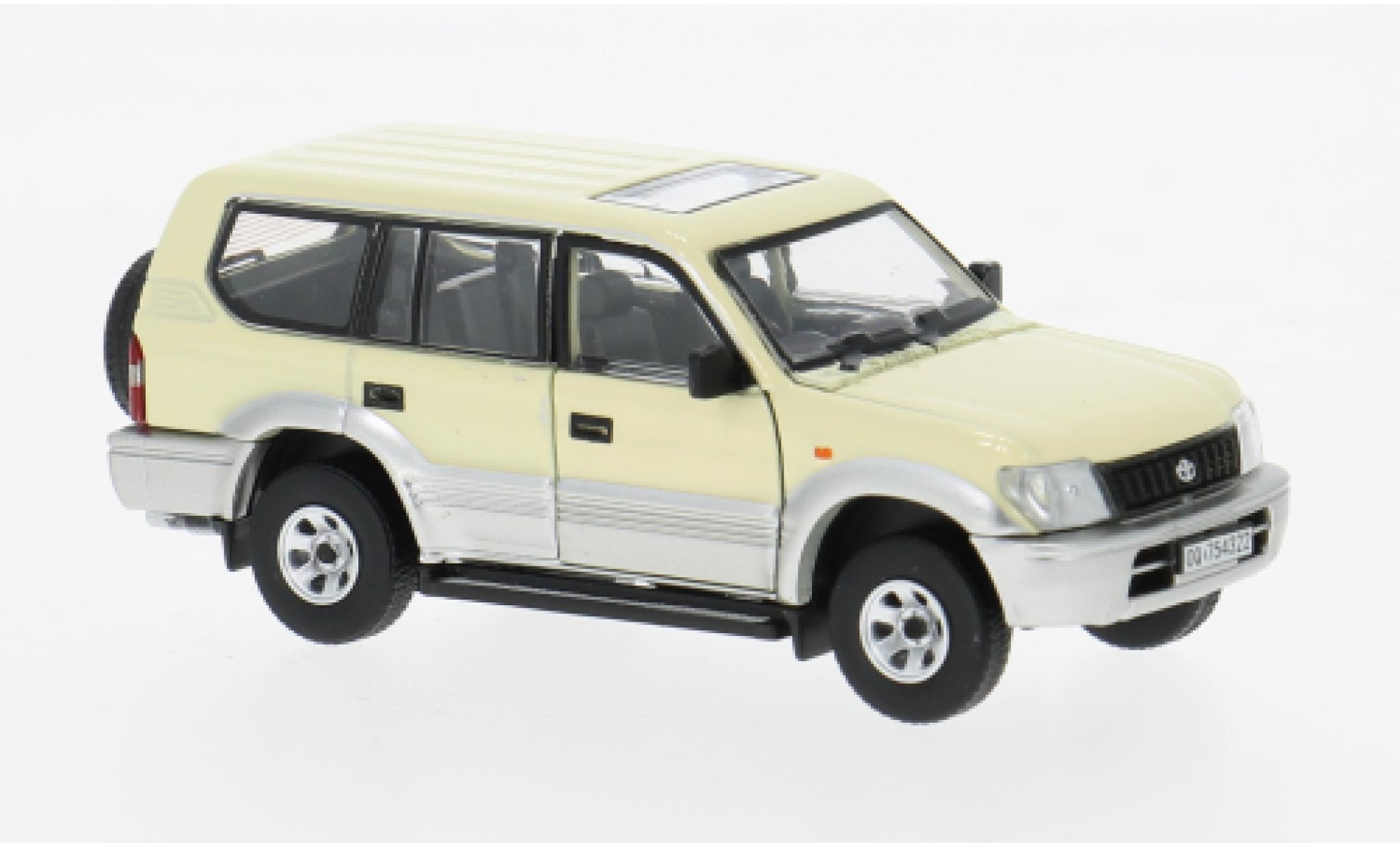 Toyota Land Cruiser 1/64 BM Creations Prado beige 1:64 modellino in miniatura