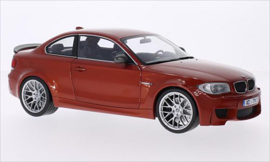 Bmw 1M 1/18 Minichamps Coupe metallico orange 2011 E82 modellino in miniatura