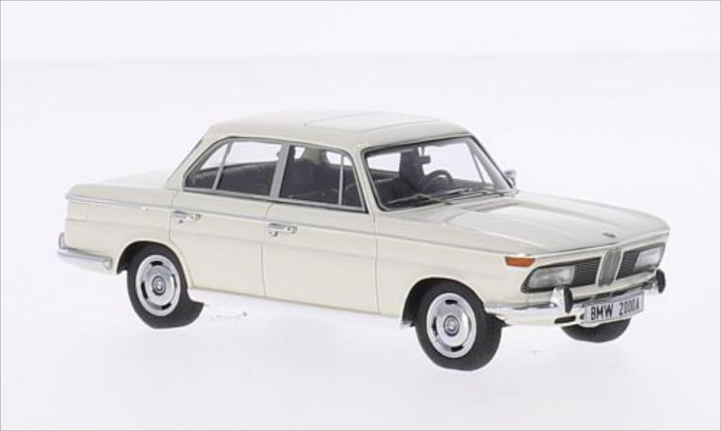 Bmw 2000 A 1/43 Minichamps A A bianco 1962 modellino in miniatura
