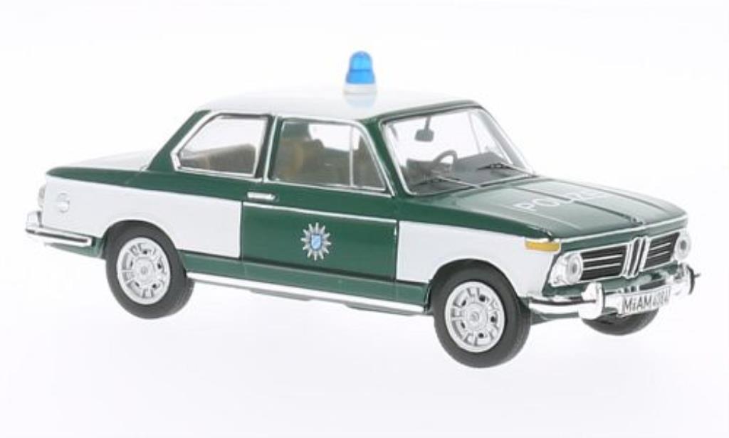 Bmw 2002 Tii 1/43 IXO Tii Polizei 1972 modellino in miniatura