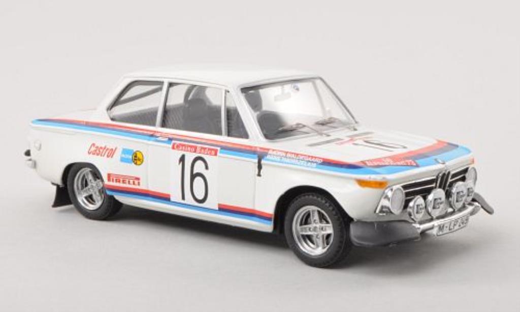 Bmw 2002 Ti 1/43 Trofeu Ti No.16 Alpen Rally osterreich 1973 /H.Thorszelius modellino in miniatura