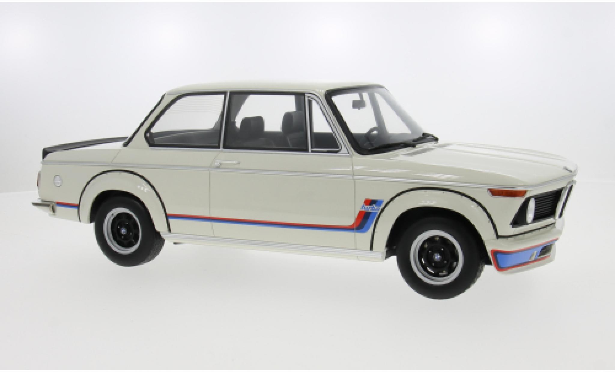 Bmw 2002 1/12 Ottomobile Turbo beige 1:12 modellino in miniatura