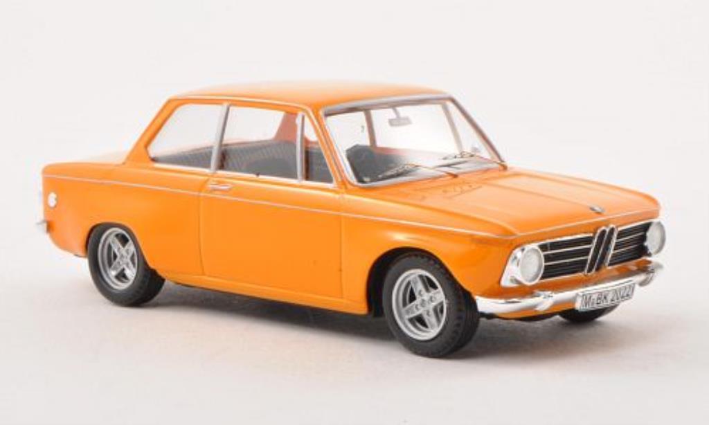 Bmw 2002 Ti 1/43 WhiteBox Ti verbreitert orange limitierte Auflage 500 Stuck 1971 modellino in miniatura