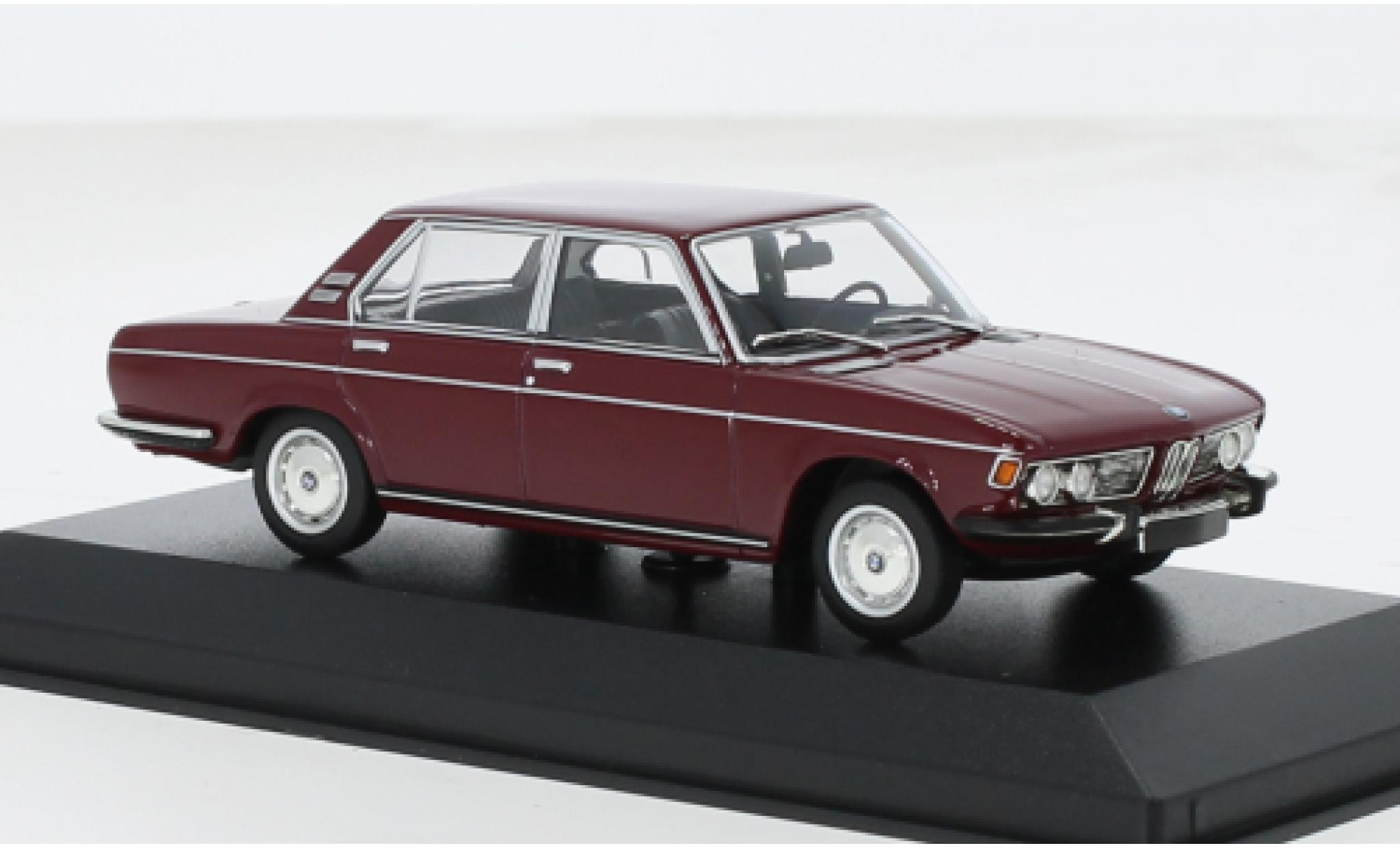 Bmw 2500 1/43 Minichamps (E3) rot 1:43 modellino in miniatura