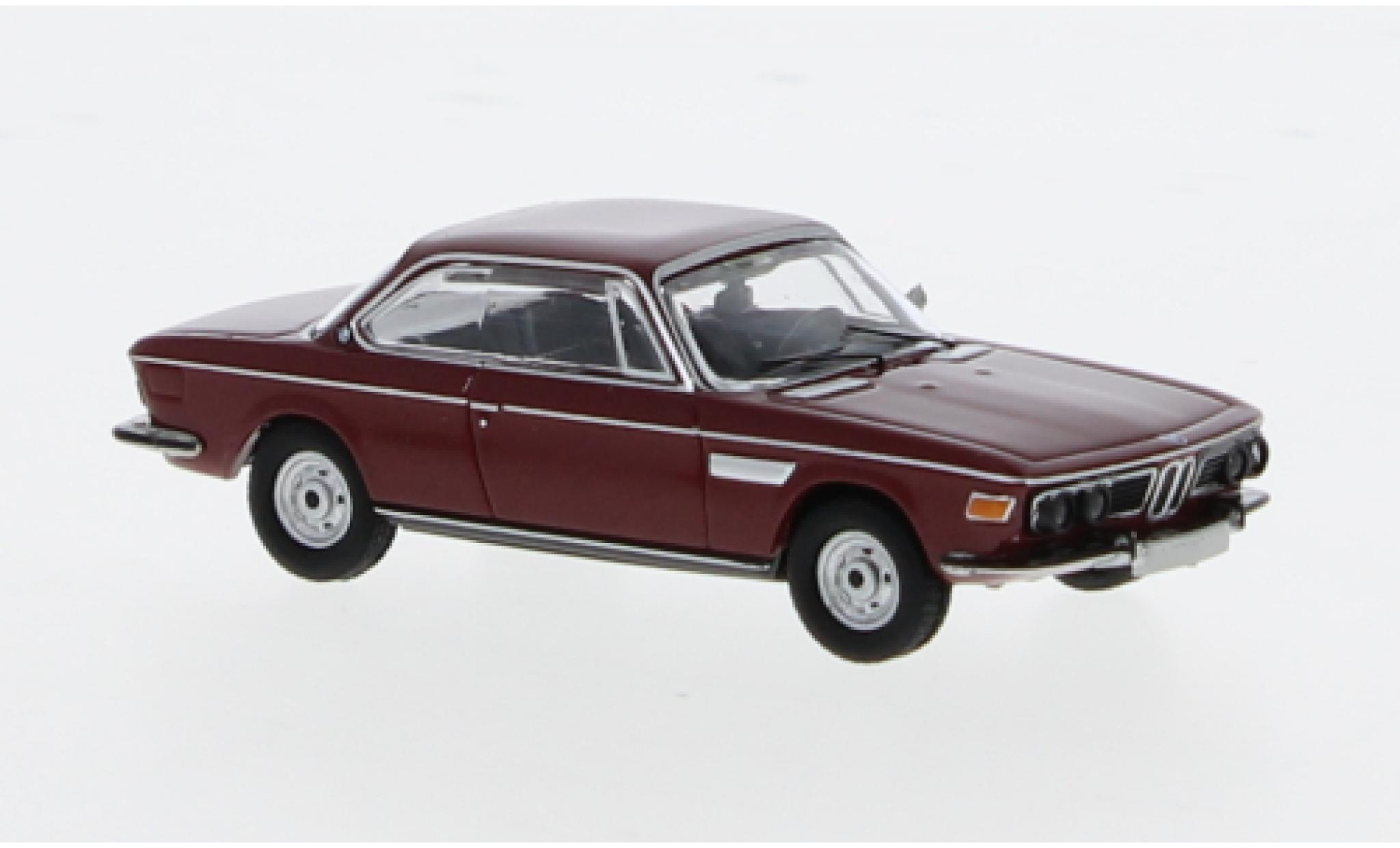 Bmw 3.0 1/87 Minichamps CSI (E9) rot 1971 1:87 modellino in miniatura