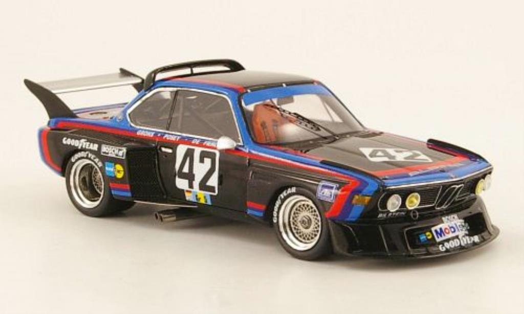 Bmw 3.5 CSL 1/43 Spark CSL No.42 Alpina / Gitanes 24h Le Mans 1976 /H.de modellino in miniatura
