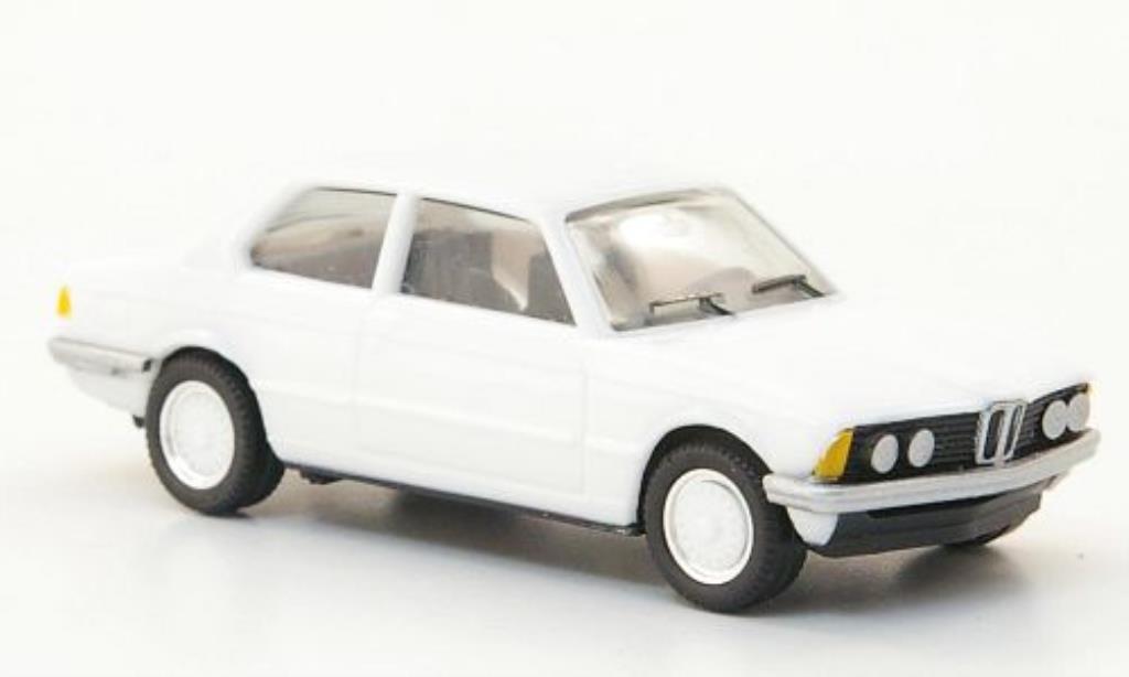 Bmw 323 1/87 Herpa (E21) bianco modellino in miniatura
