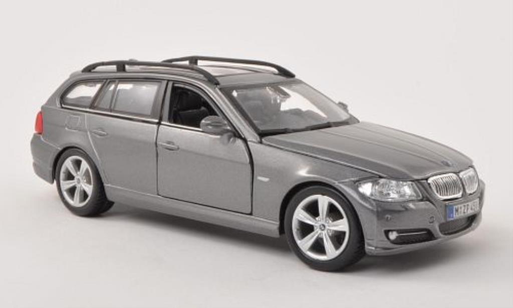 Bmw 335 E91 1/24 Burago E91 (E91) Touring grigio modellino in miniatura