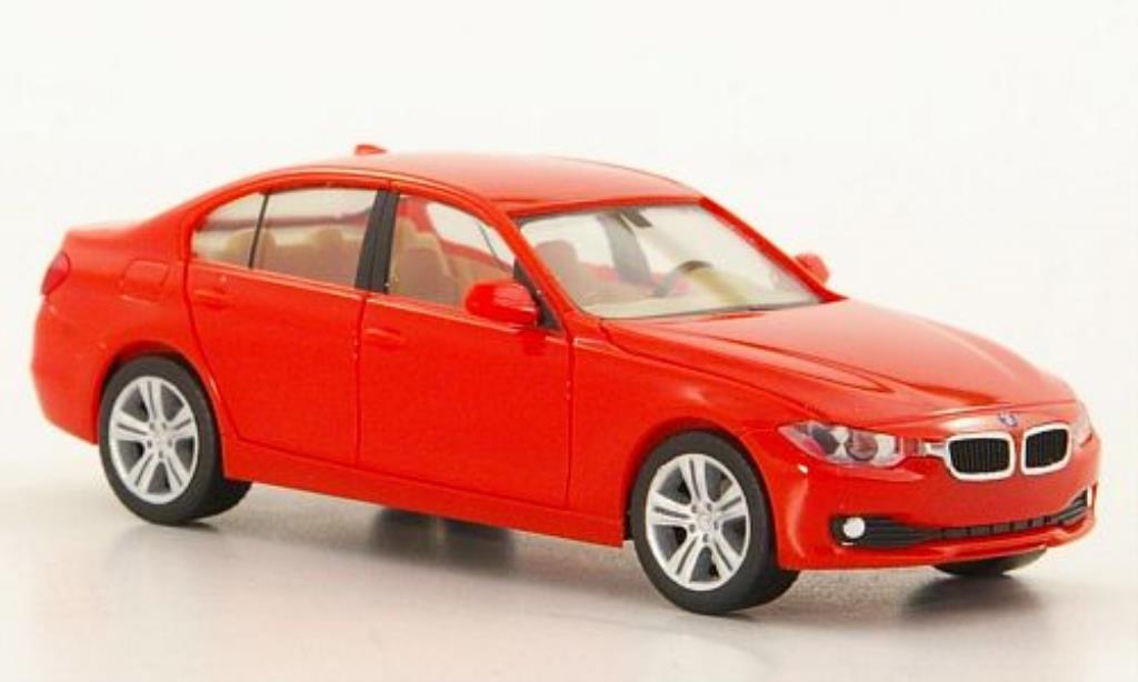 Bmw 335 F30 1/87 Herpa F30 Limousine rosso modellino in miniatura