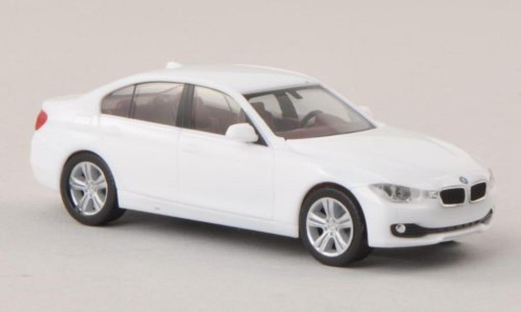 Bmw 330 F30 1/87 Herpa F30 Limousine bianco modellino in miniatura