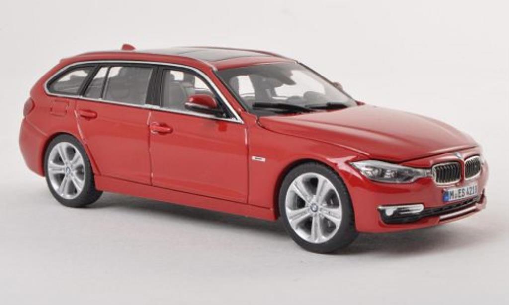 Bmw 335 F31 1/43 Paragon F31 Touring rosso modellino in miniatura