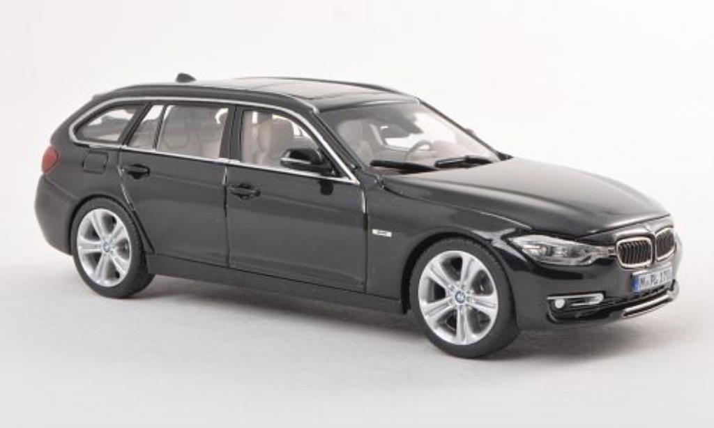 Bmw 330 F31 1/43 Paragon F31 Touring nero modellino in miniatura