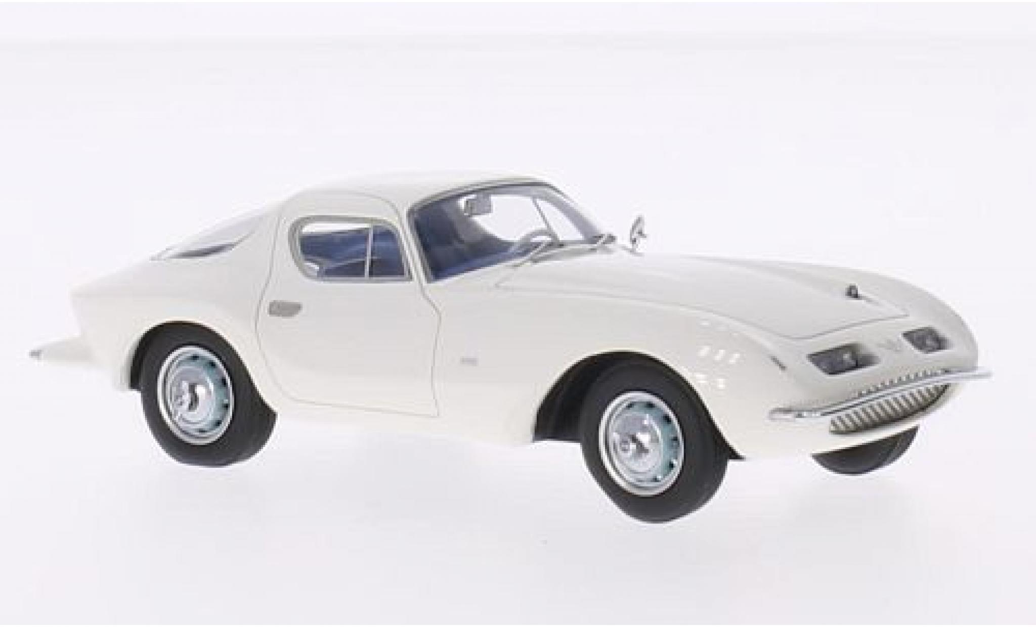 Bmw 507 1/43 AutoCult Raymond Lo weiss 1:43 modellino in miniatura