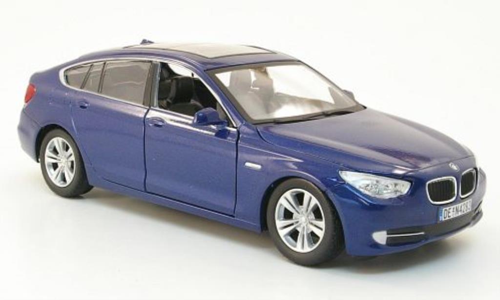 Bmw 550 F07 1/24 Motormax F07 i Gran Turismo blu modellino in miniatura