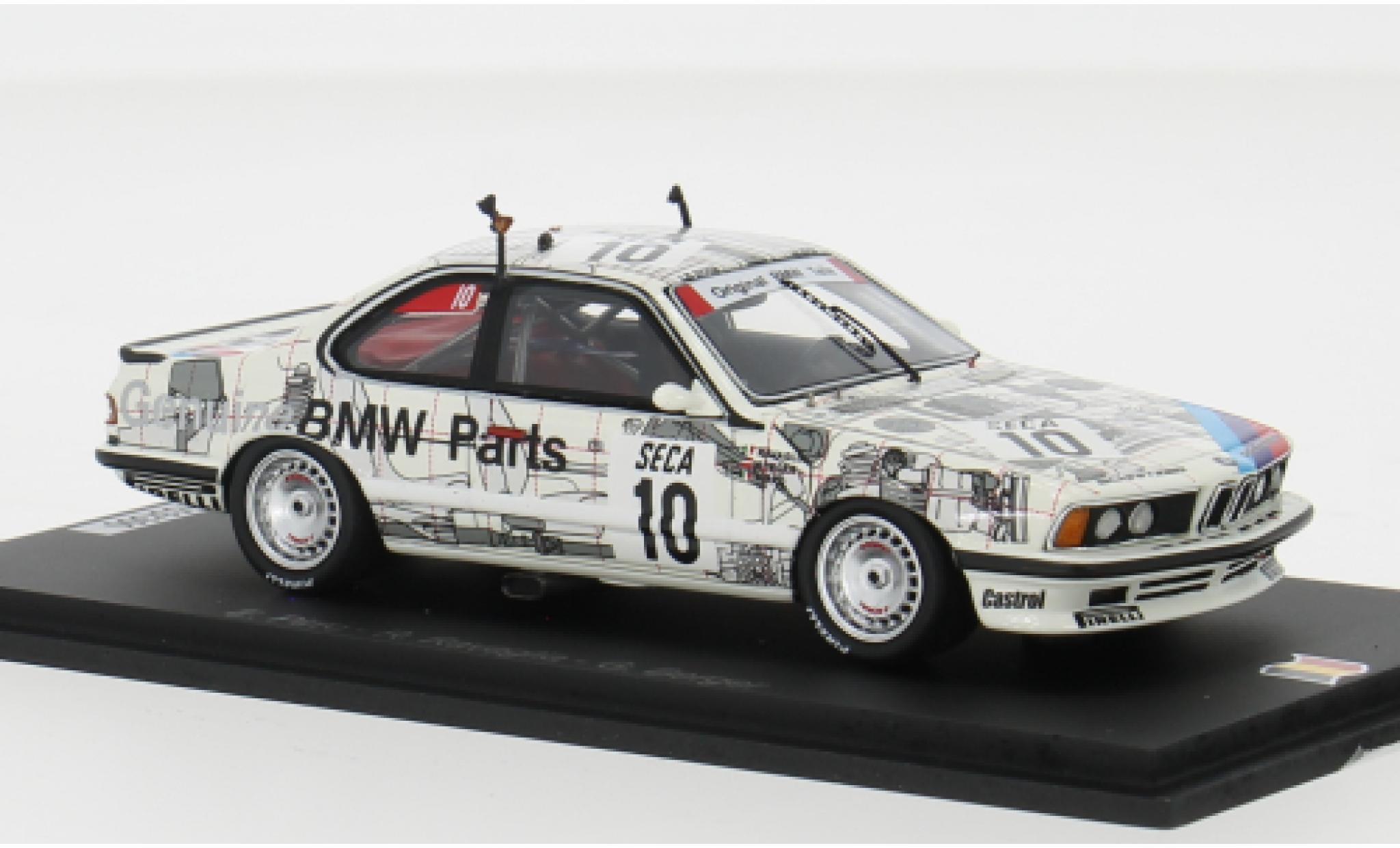 Bmw 635 1/43 Spark CSi #10 1:43 modellino in miniatura