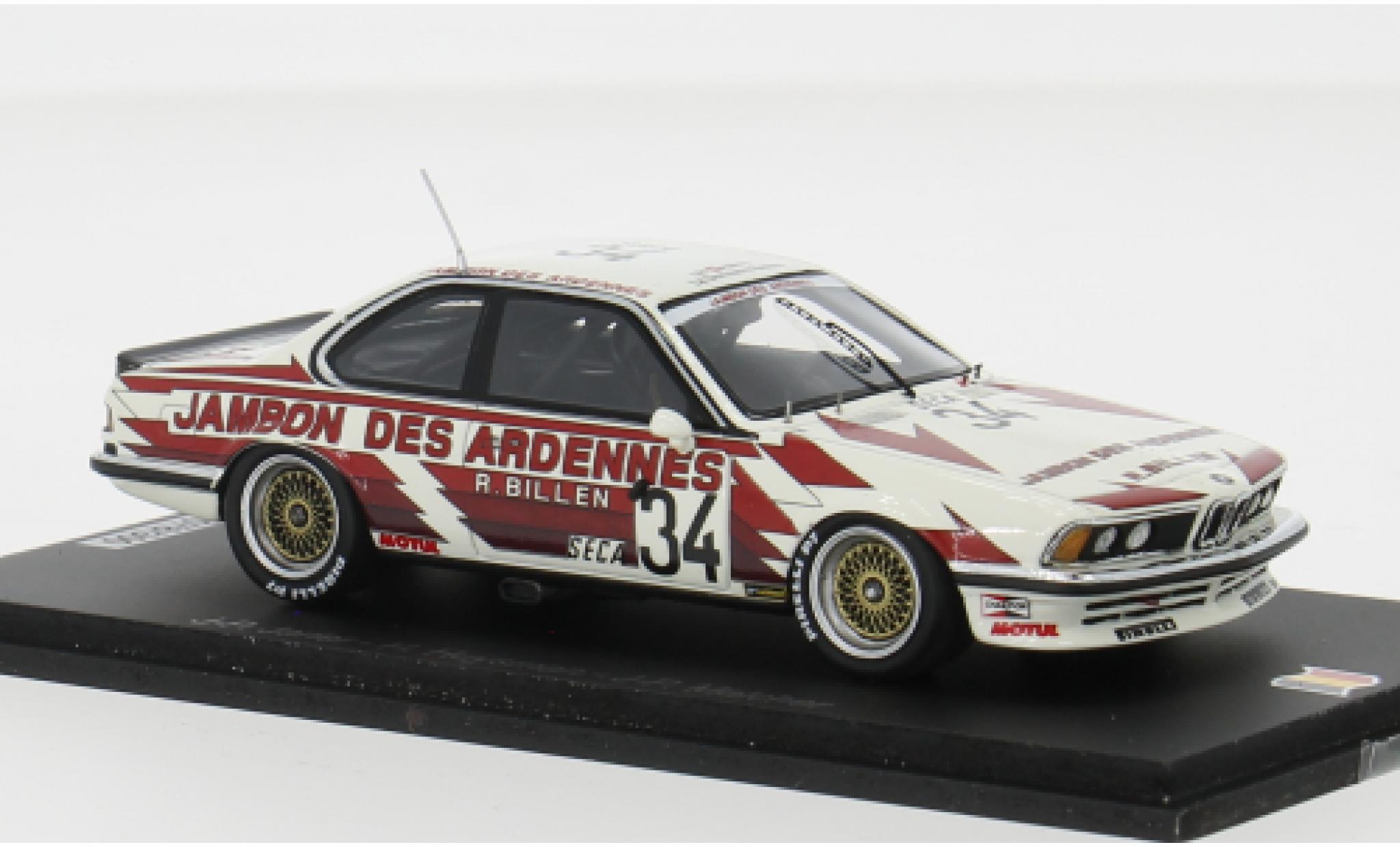 Bmw 635 1/43 Spark CSi #34 1:43 modellino in miniatura